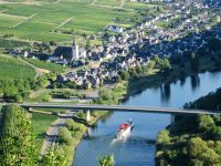 Aussichtspunkt Eiserner Mast – Panoramablick auf Bruttig-Fankel und Ernst an der Mosel