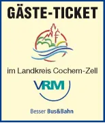 Gästeticket Landkreis Cochem-Zell – kostenloser Bus und Bahn für Gäste